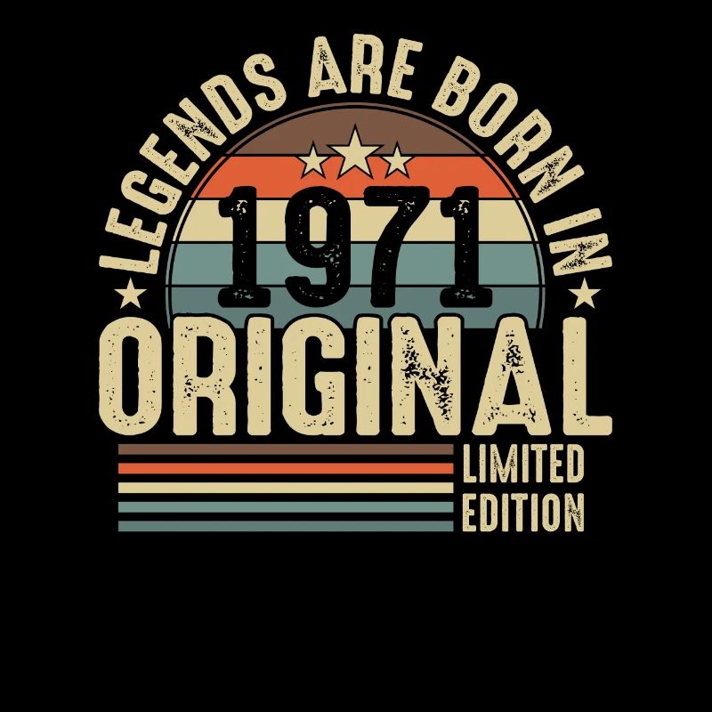 Legenden werden 1971 geboren