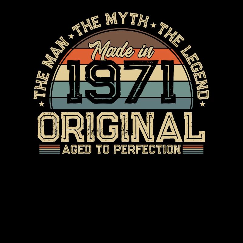 Legendary 53rd Birthday - Vintage 1971