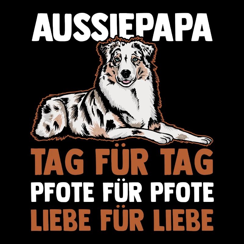 Australian Shepherd Hund Hundepapa Aussie