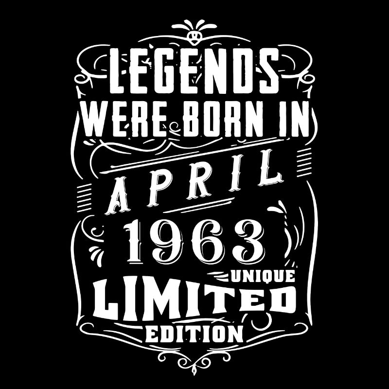 Anniversaire Avril 1963 Année Edition Limitée