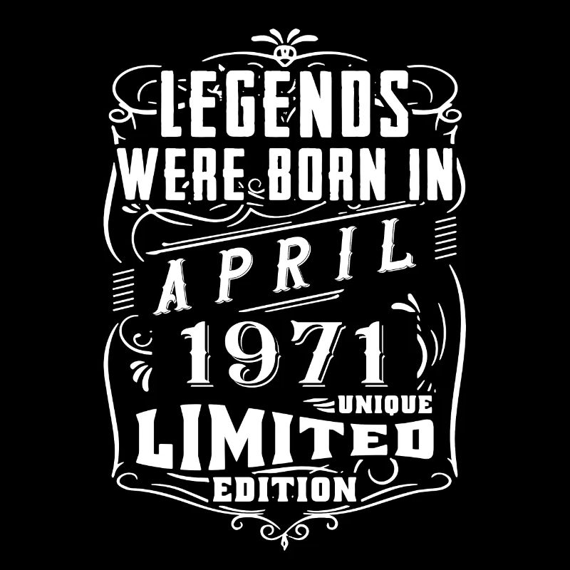 Anniversaire Avril 1971 Année Edition Limitée