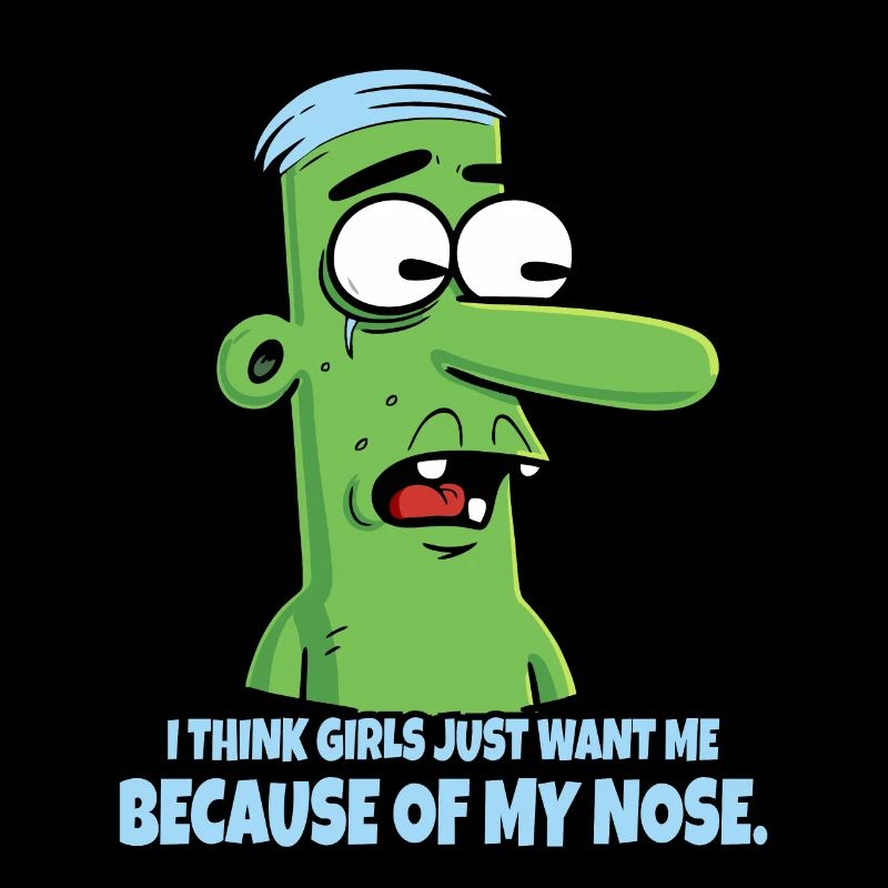 Les filles n’aiment que mon long nez