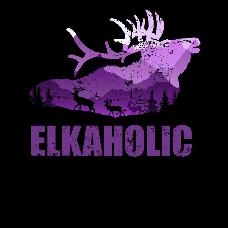 Elchjagd Elkaholic Jäger