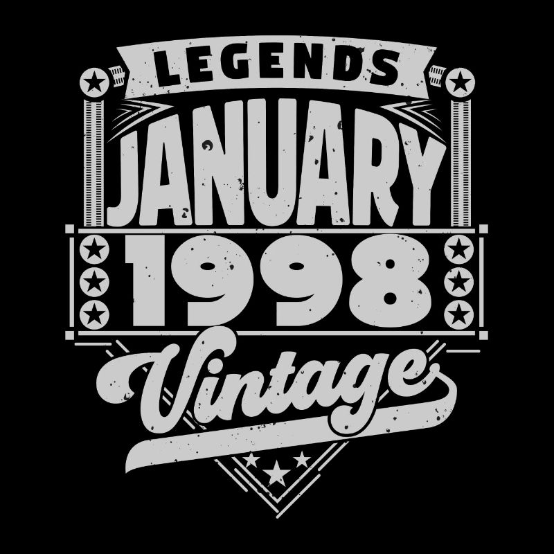 Vintage Anniversaire Janvier 1998, Janvier 1998.