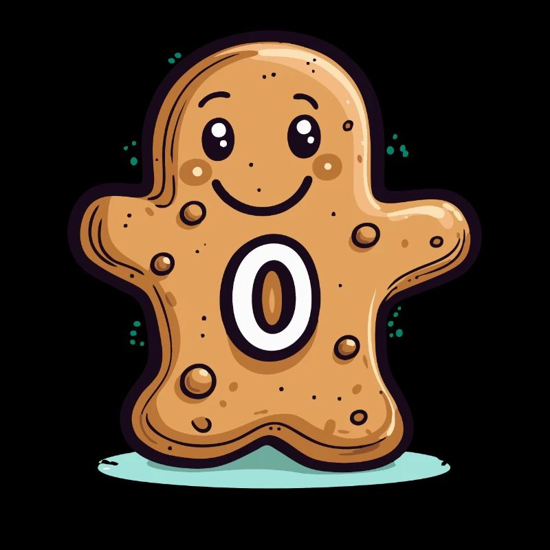 Newborn Birthday Cookie, Zero Year Old