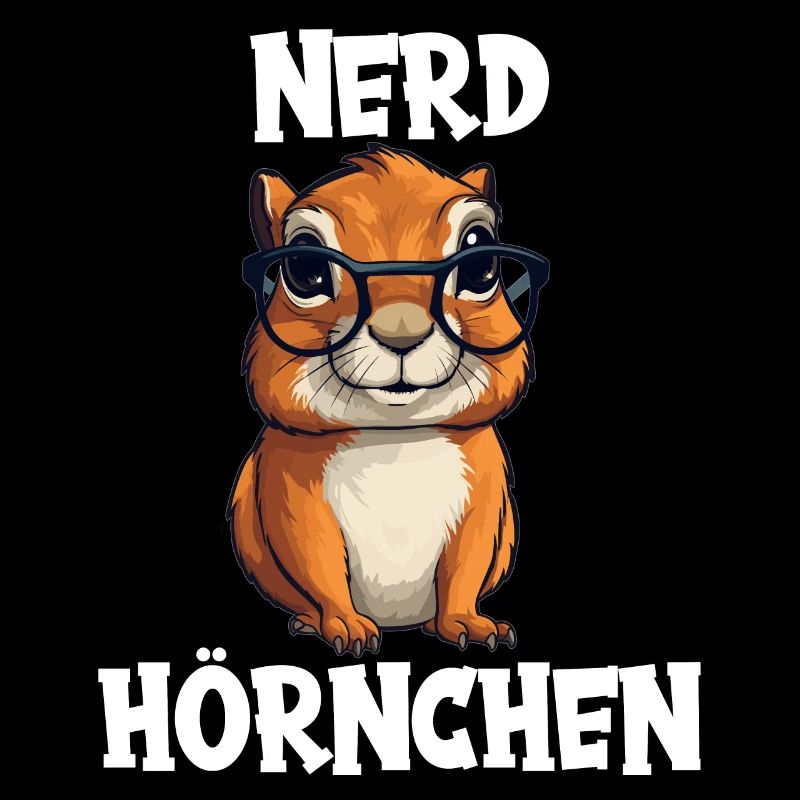Nerdhörnchen Junge Jungen Erdhörnchen Nerdy Nerd