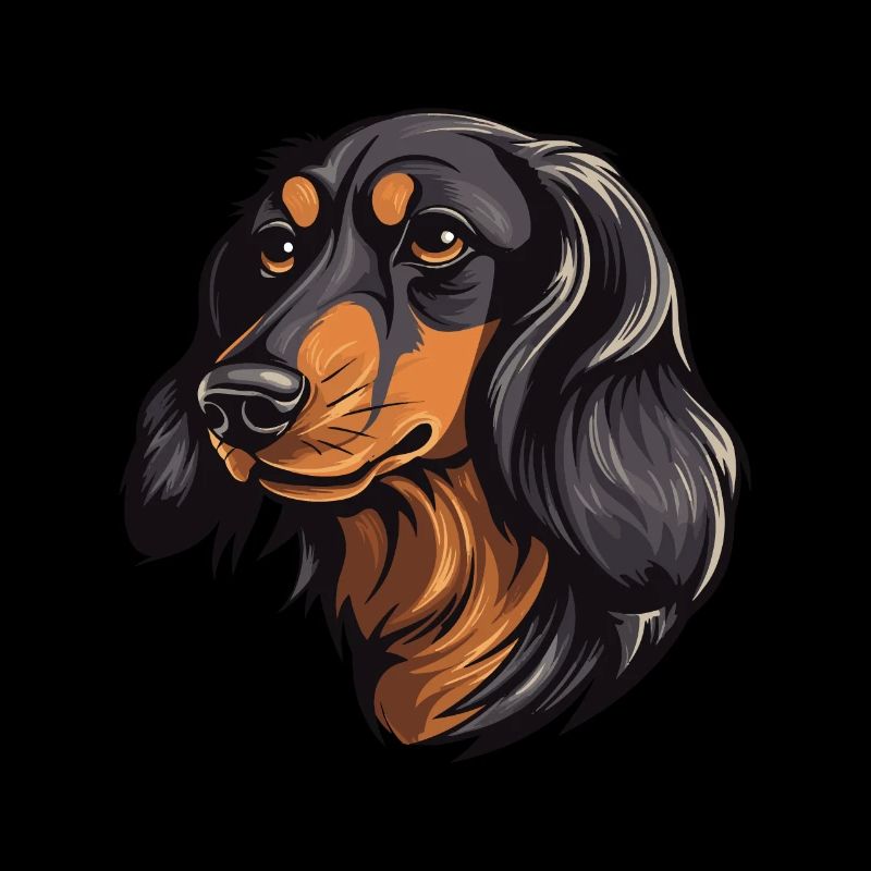 Teckel Tête De Chien Teckel