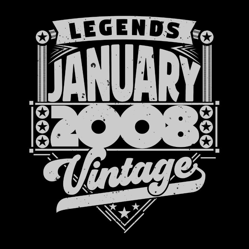 Vintage Anniversaire Janvier 2008, Janvier 2008.