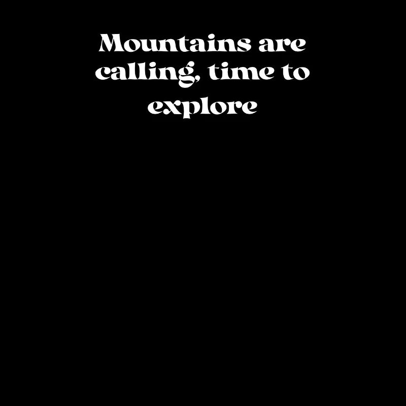 Wandern - Mountains are calling, time to explore