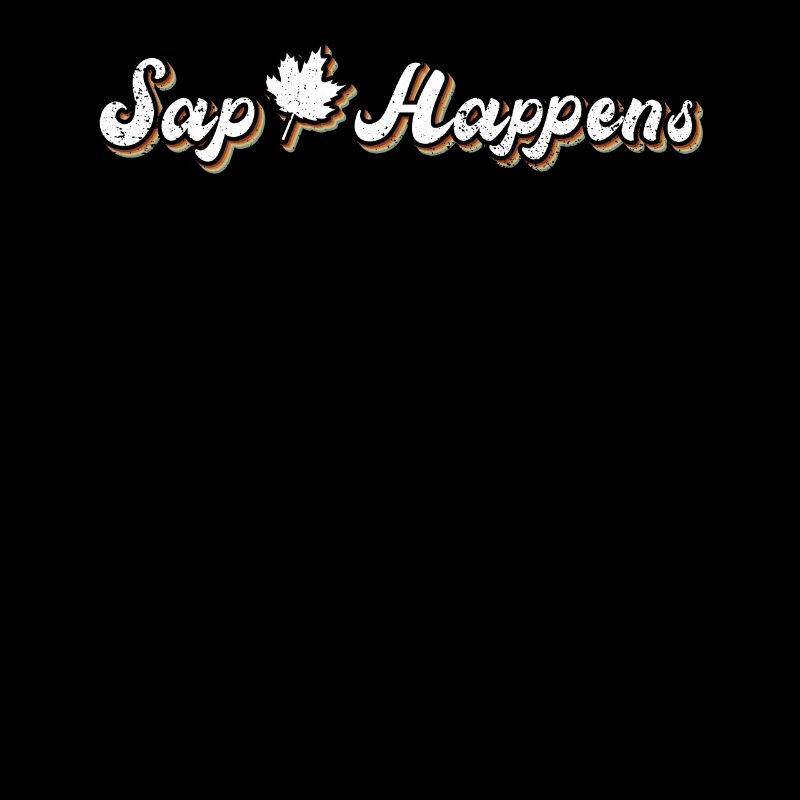 Maple Syrup Tree Tapping Funny Autumn