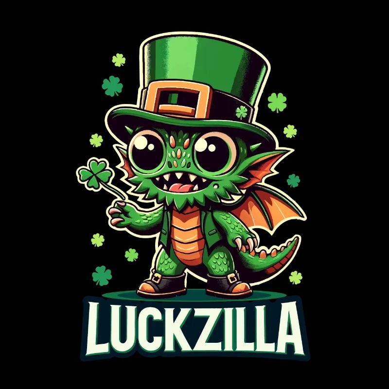 Luckzilla St. Paddy's Day Drache