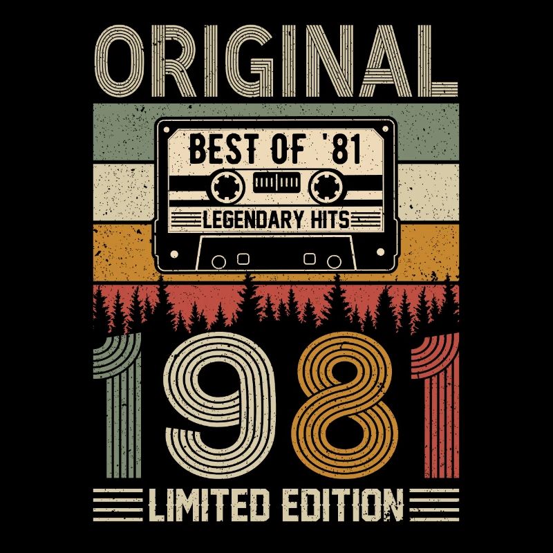 Millésime 1981 Anniversaire