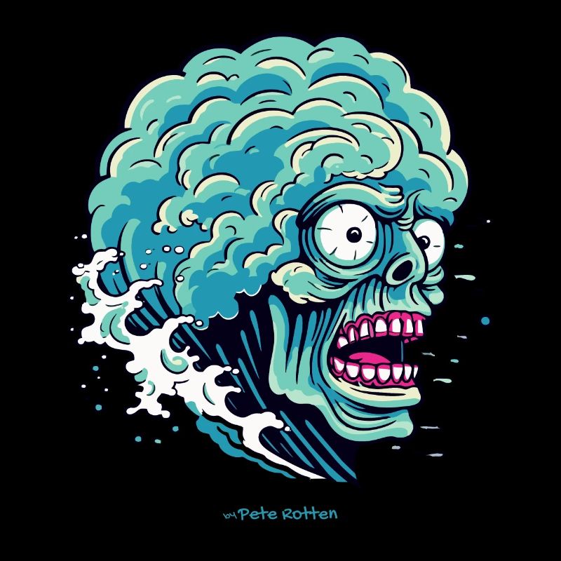 Brainwaves: Skull of a zombie