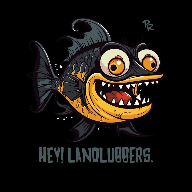Hey Landlubbers, a weird funny fish