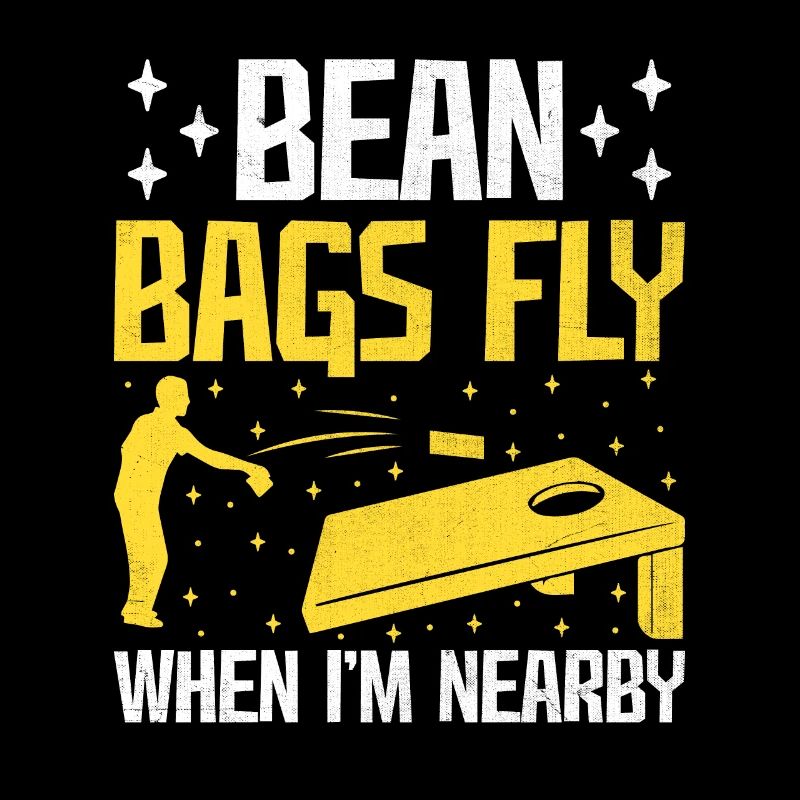 Cornhole Spieler Cornhole Sport Lustig Cornhole Be