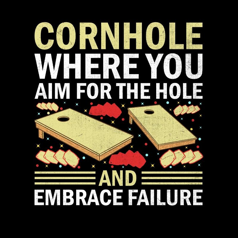 Joueurs De Cornhole Cornhole Sports Drôle De Cornhole Be