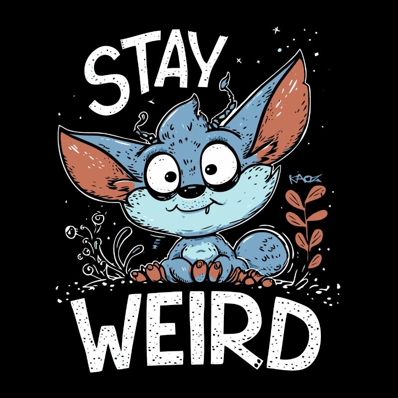 Petit lutin mignon : restez bizarre