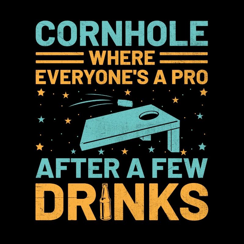 Joueurs De Cornhole Cornhole Sports Drôle De Cornhole Be