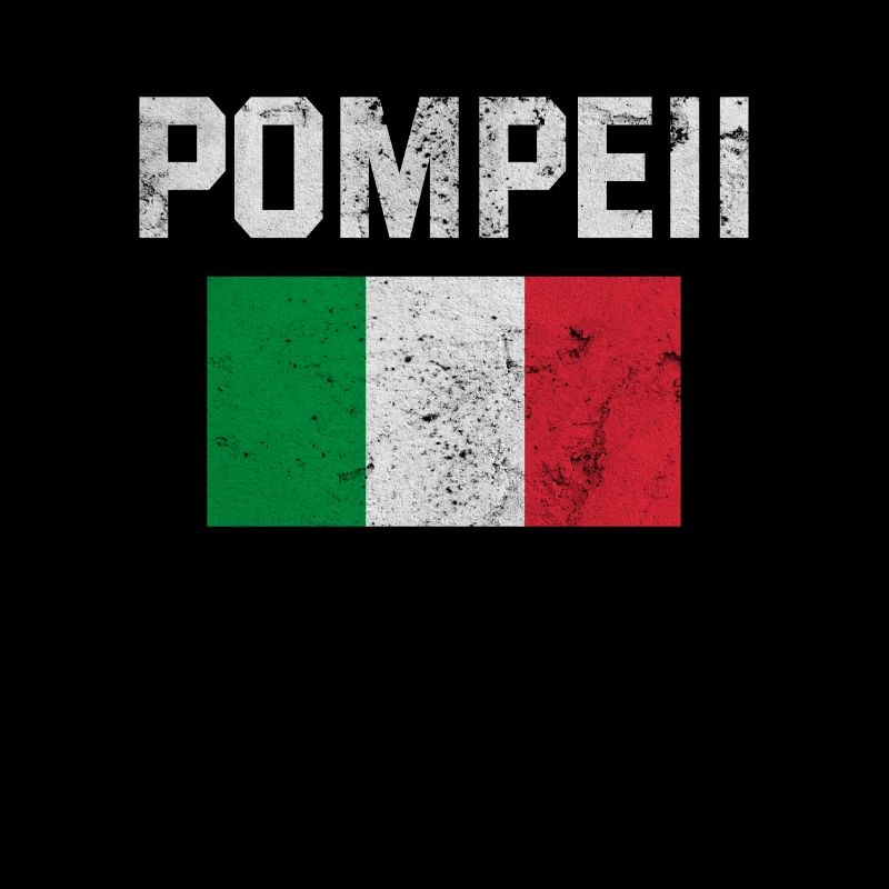Pompeii Flag Italy Geology