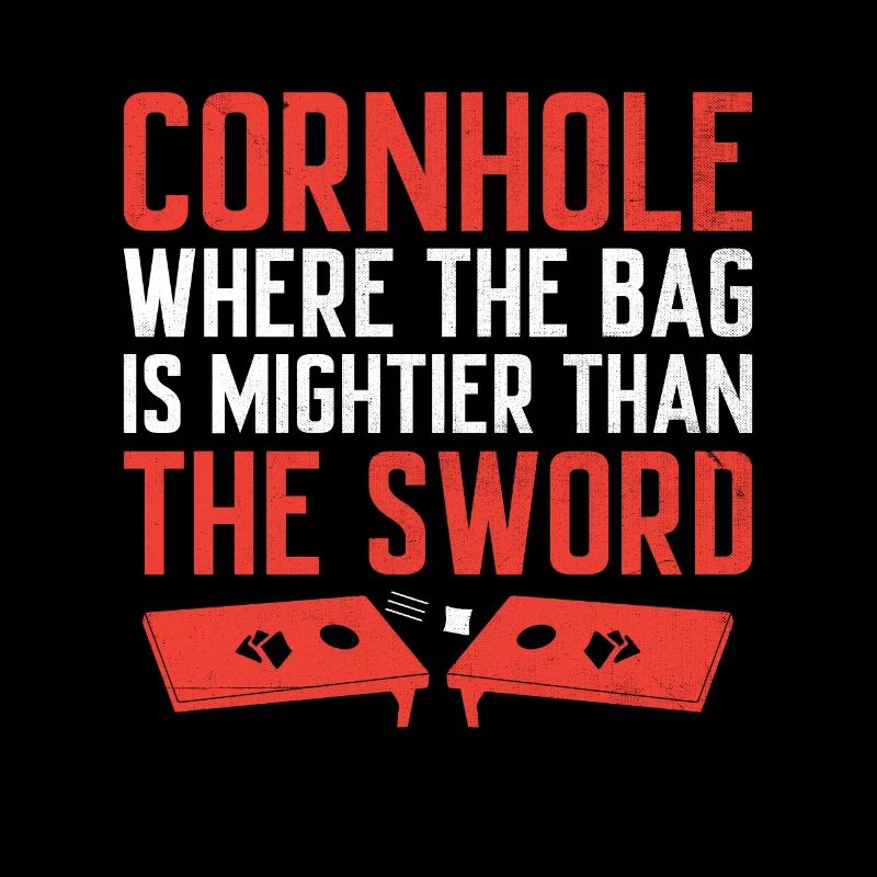 Joueurs De Cornhole Cornhole Sports Drôle De Cornhole Be