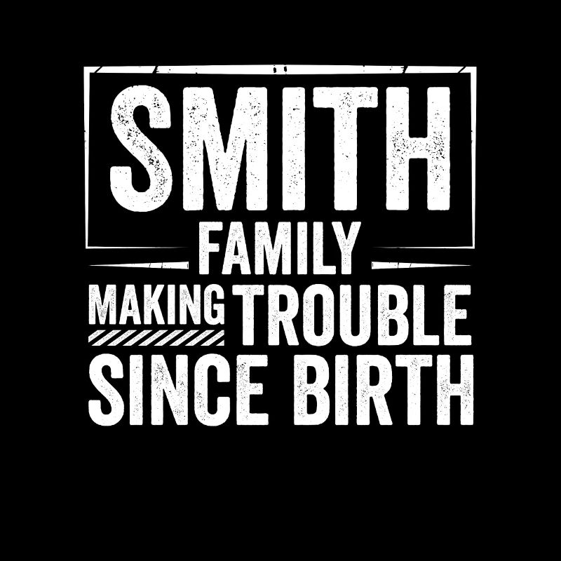 Idée cadeau de l’équipe de la famille de naissance Smith