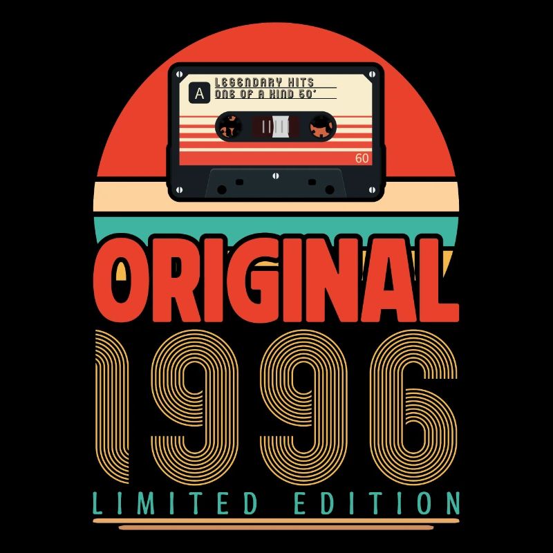 Vintage 1996 Anniversary Gift. Retro 1996.