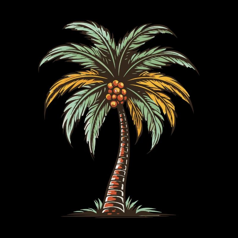 Palm Tree Holiday Icon