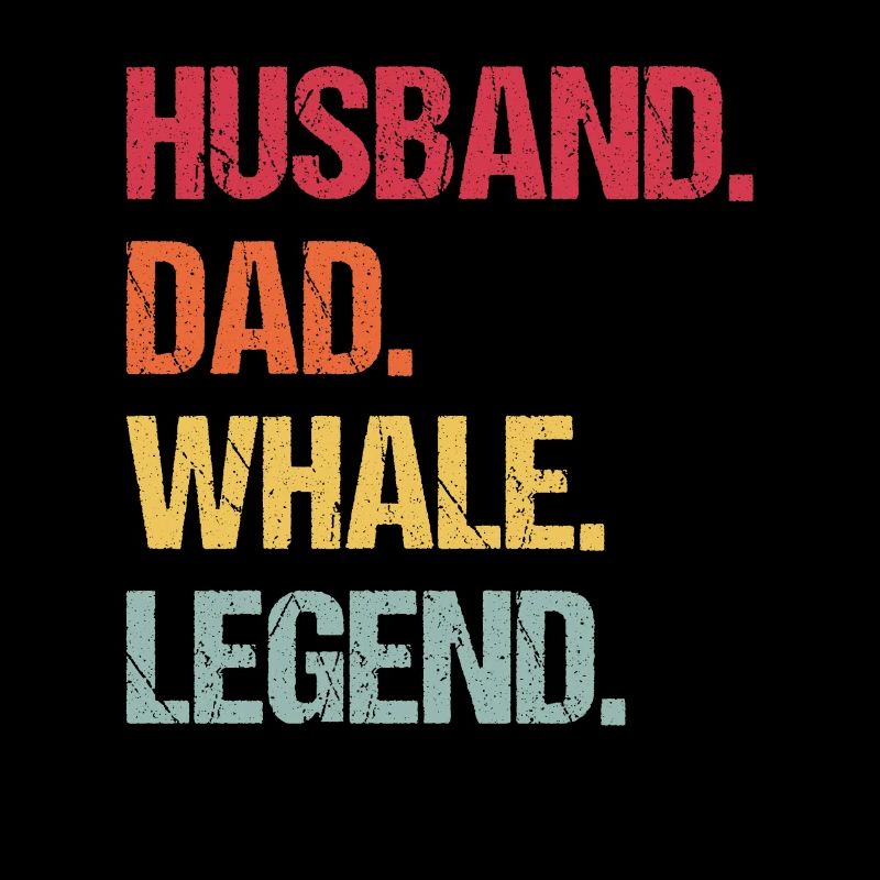 Ehemann Papa Wal-Legende