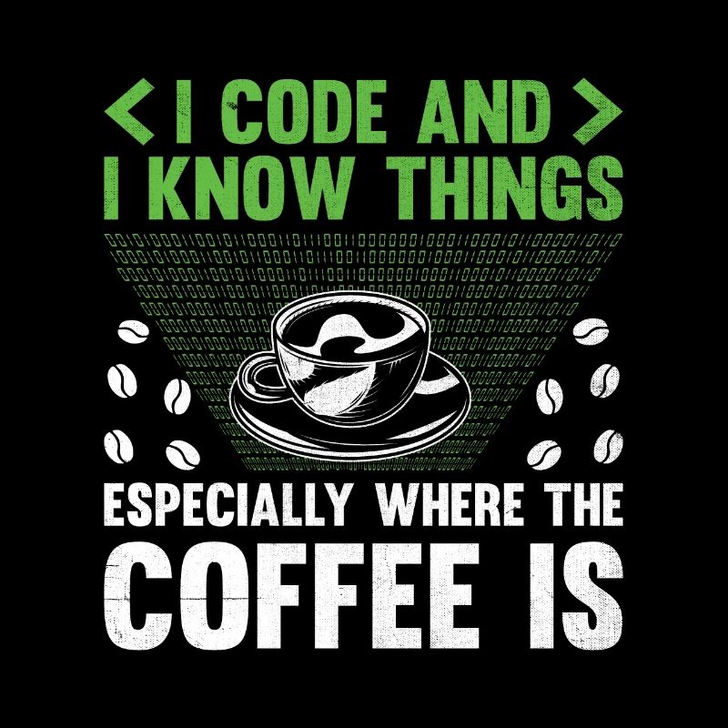 Coffee Coding Programmer Coder Developer Nerd Coff