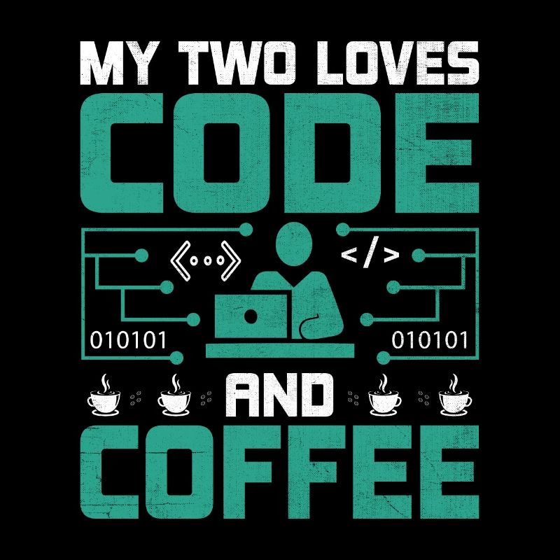 Kaffee-Codierung Programmierer Programmierer Entwickler Nerd Coff