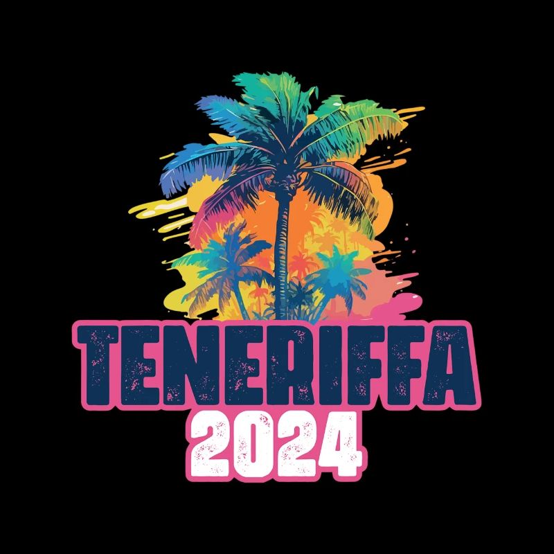 Teneriffa 2024 Urlaub Palmen Klecks