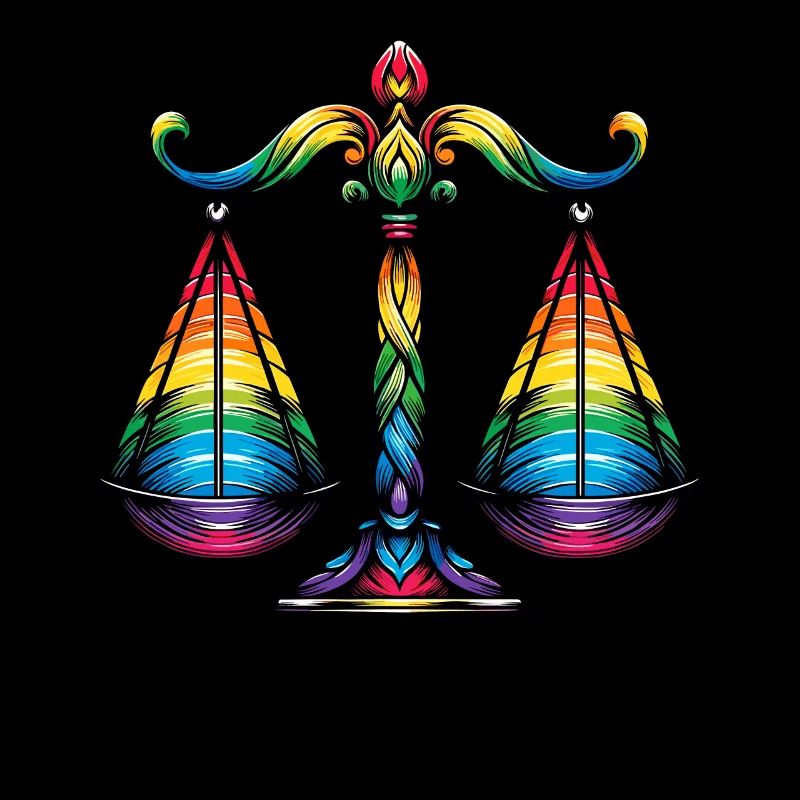 Libra Zodiac Star Sign Astrology Design