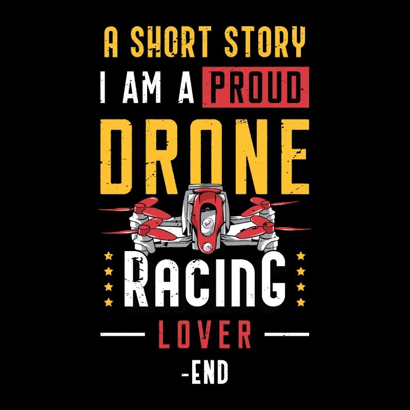Amateur de courses de drones Une histoire courte Je suis pilote de drone