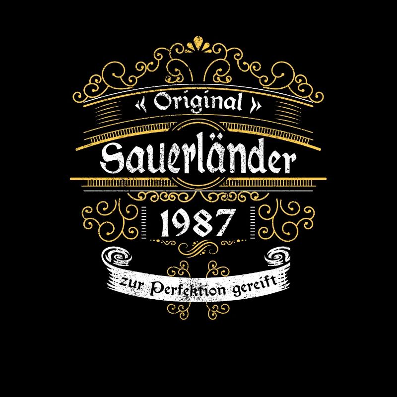 1987 Geburtstag Sauerländer Original Whiskey