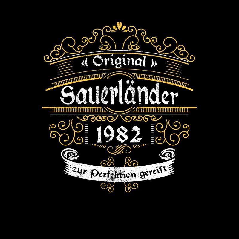1982 Geburtstag Sauerländer Original Whiskey