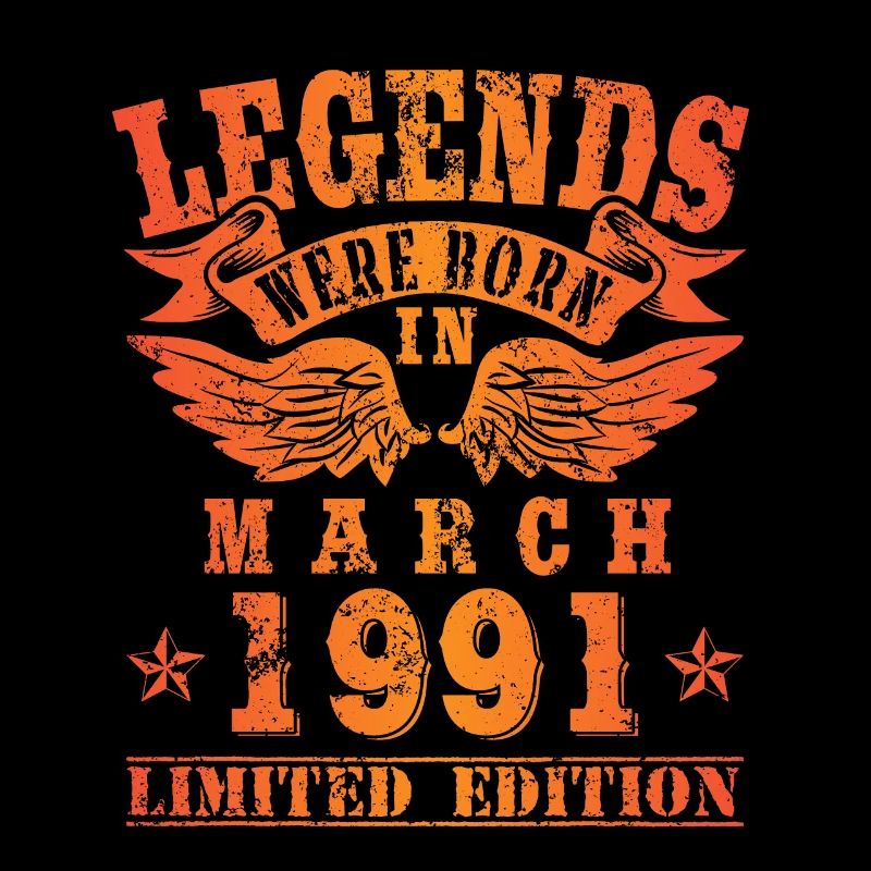 Les légendes sont nées en mars 1991