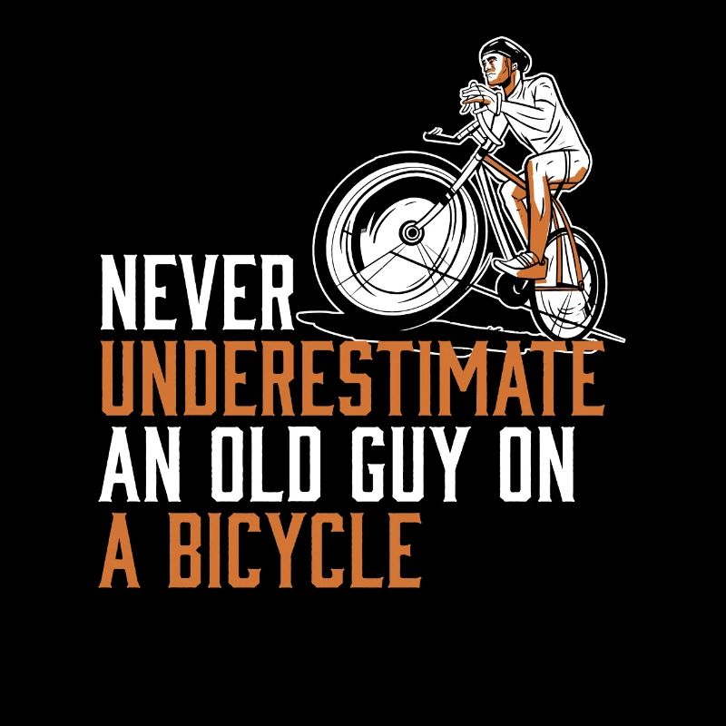 Never Underestimate An Old Guy on a Bicycle