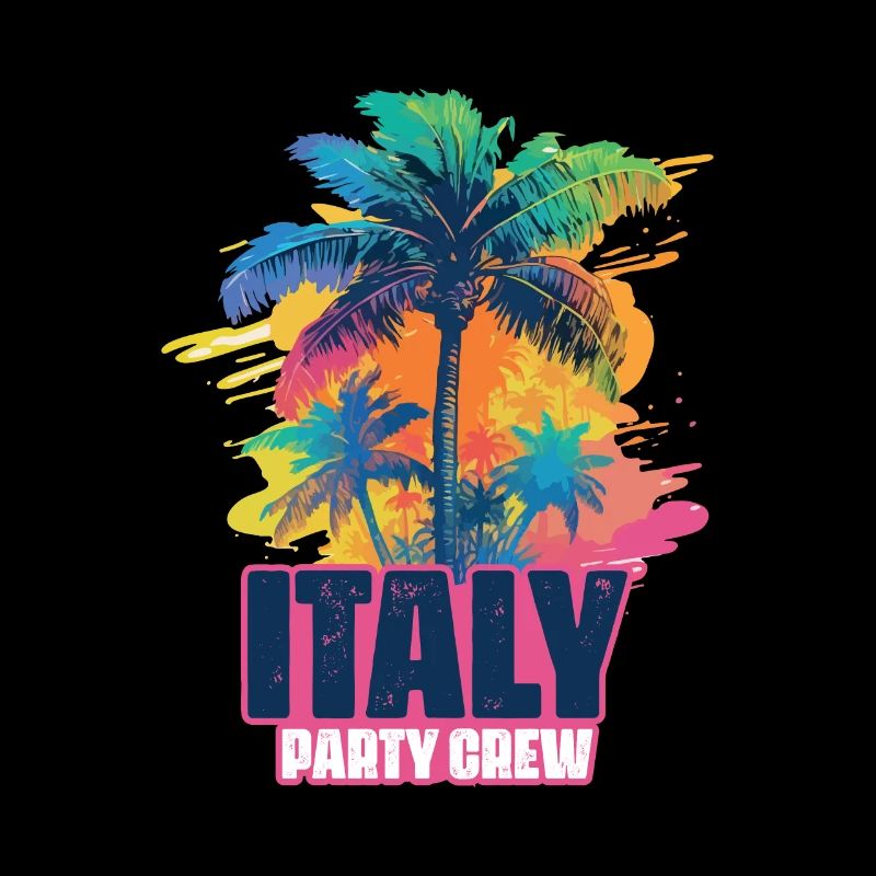 Vacances de l’équipage de fête en Italie