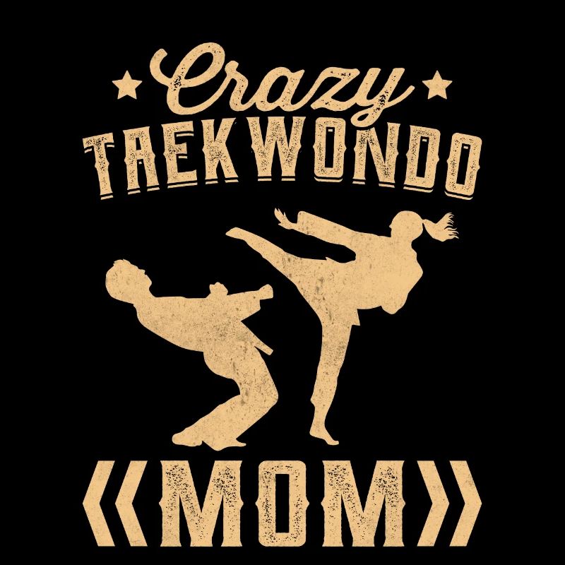 Verrückte Taekwondo-Mutter