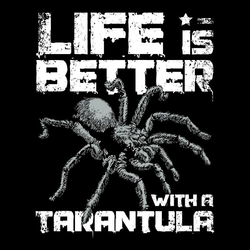 La vie est plus belle avec une tarentule