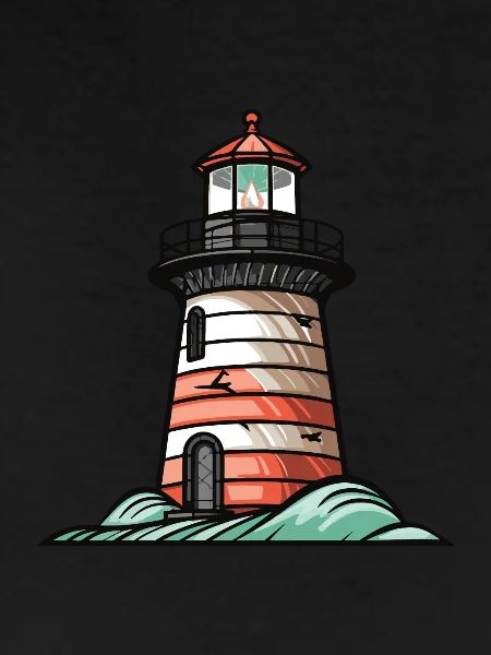 Lighthouse Coast Icon