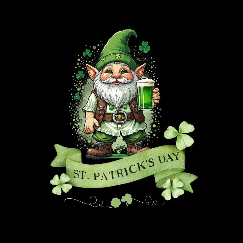 Leprechaun de la Saint-Patrick I Bière verte I