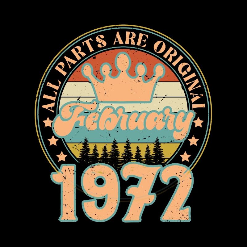 February 1972. February 1972 Birthday Gift.