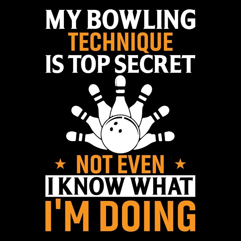 Ma technique de bowling est top secrète, même moi je ne sais pas
