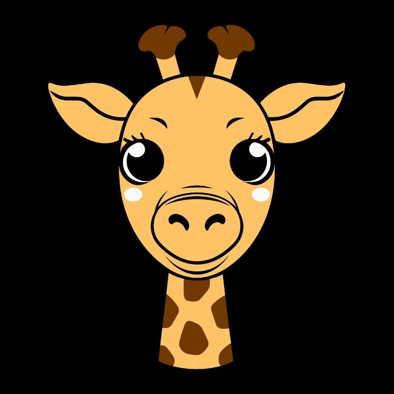 Kopf der Giraffe