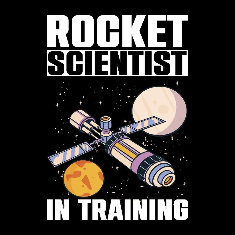 Rocket Scientist In Training Science Studied