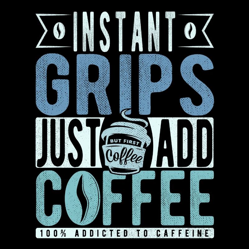 Les poignées instantanées ajoutent simplement du café