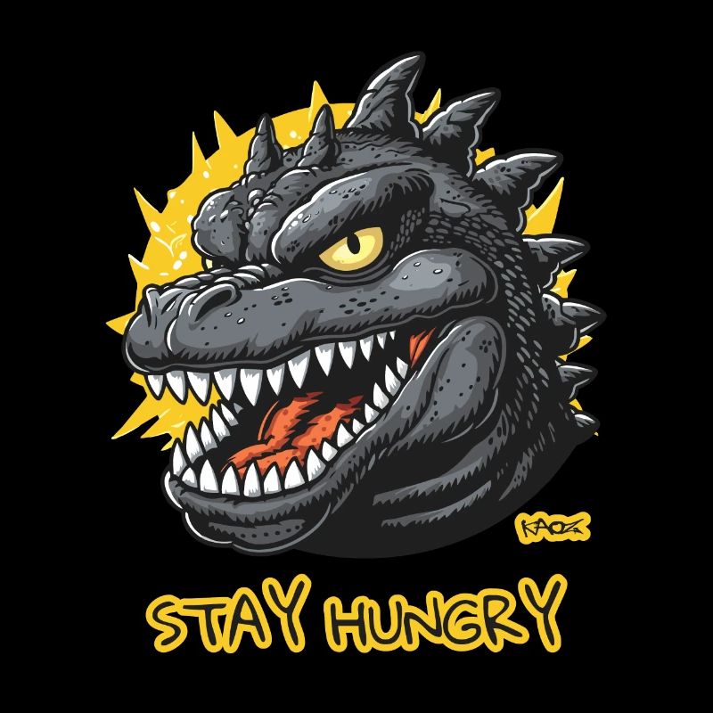 Restez affamés ! Lézard dinosaure géant