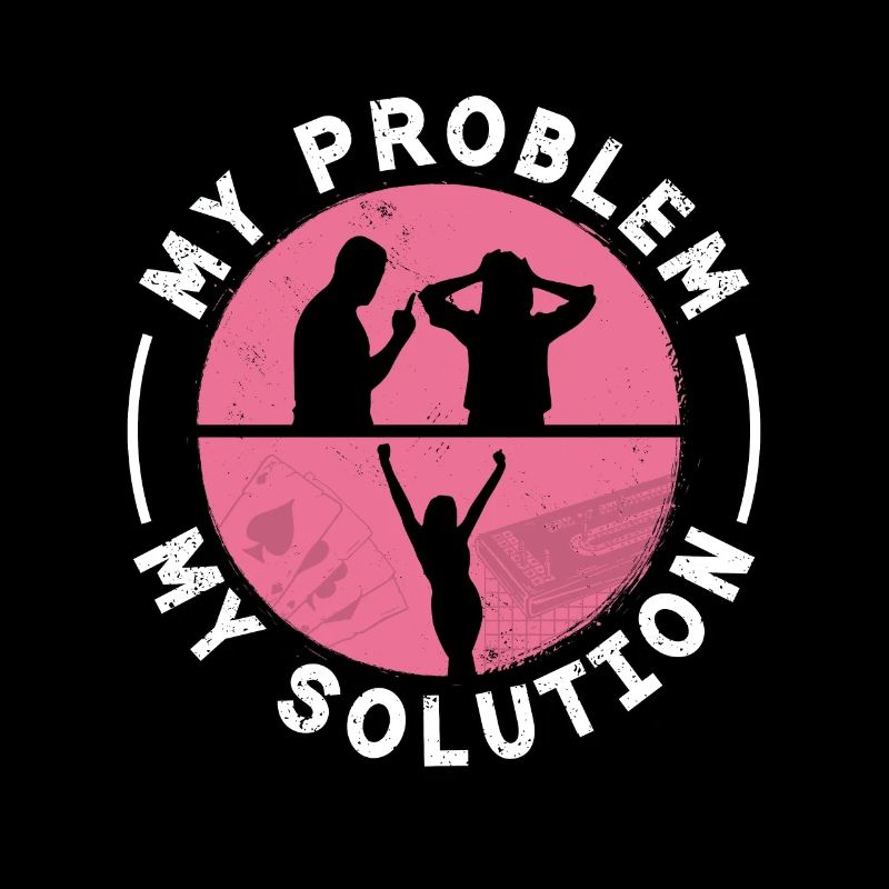 Cribbage Player My Problem My Pictogram Mom Dad