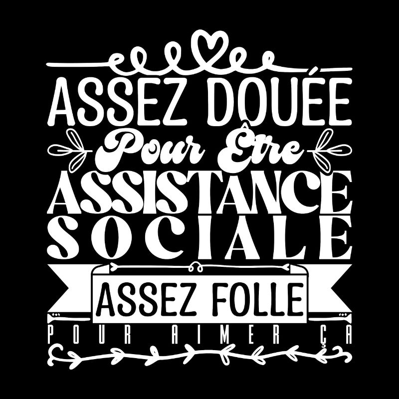 Cadeau Assistante Sociale. Parfaite Assistante.